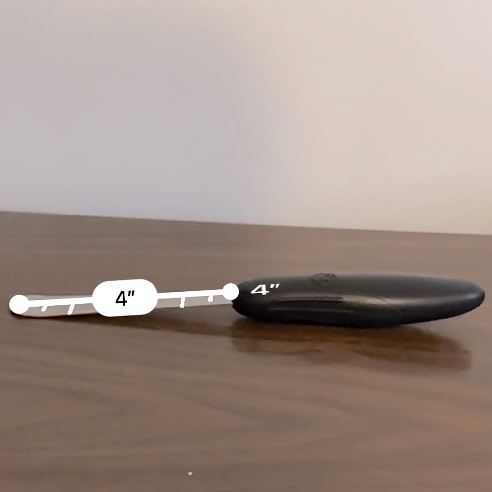Pampered Chef Icing Spreader Stainless Steel Good Condition Black Handle Cake - Picture 7 of 8